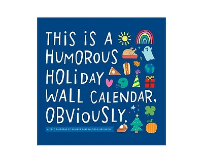 Tf Publishing Paper Goods 2027 Amy Smyth Humor Wall Calendar