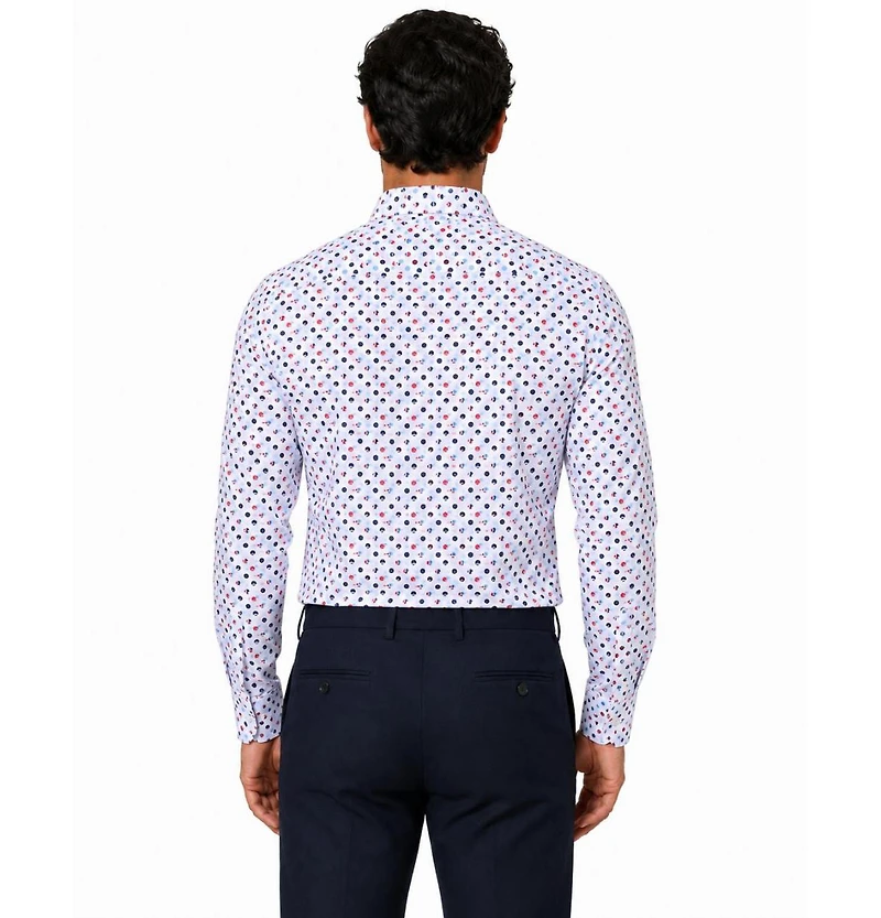 Elie Balleh Men's Slim Fit Button-Down Shirt