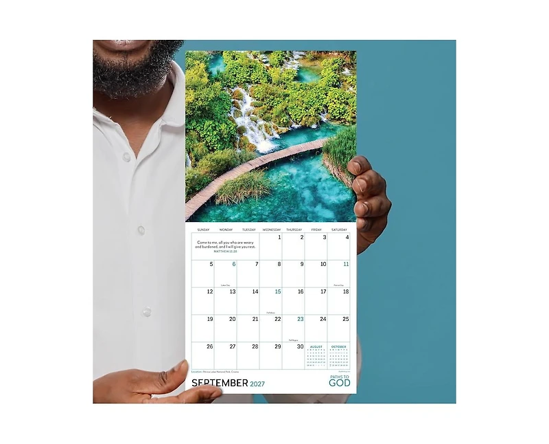 Tf Publishing Paper Goods 2027 Paths to God Mini Calendar