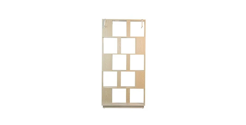 Flynama 64.56 Inch 5-Tier Open Mdf Bookshelf Free Combination Anti-Tip Design Household Display Shelf
