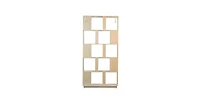 Flynama 64.56 Inch 5-Tier Open Mdf Bookshelf Free Combination Anti-Tip Design Household Display Shelf