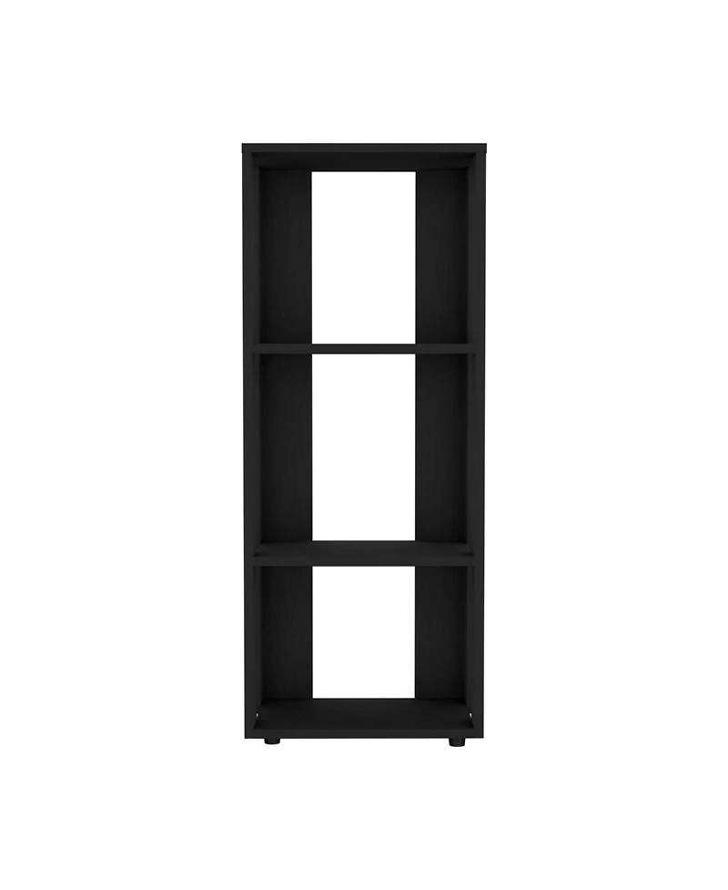 Flynama Melamine 3-Tier Minimalist Open Storage Bookcase