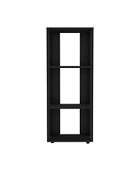 Flynama Melamine 3-Tier Minimalist Open Storage Bookcase