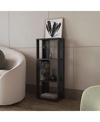 Flynama Melamine 3-Tier Minimalist Open Storage Bookcase