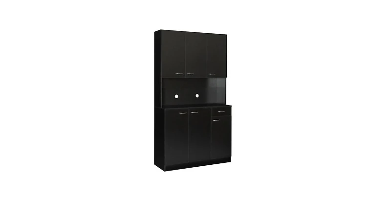 Flynama 70.87 Inch Tall Multi-door Combined Storage Wardrobe Cabinet