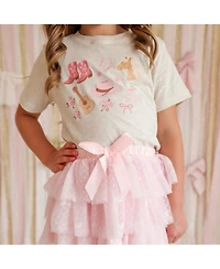 Sweet Wink Little Girls 5-8 Western Girlie Short Sleeve T-Shirt