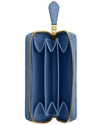 Coach Essential Crystal Signature Zip Around Card Case