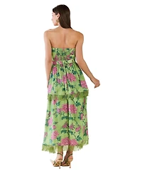 Eddy Women's Strapless Daisy Dress