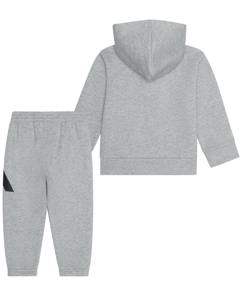 adidas Baby Boys' Long-Sleeve Jacket and Joggers, 2-Piece Set