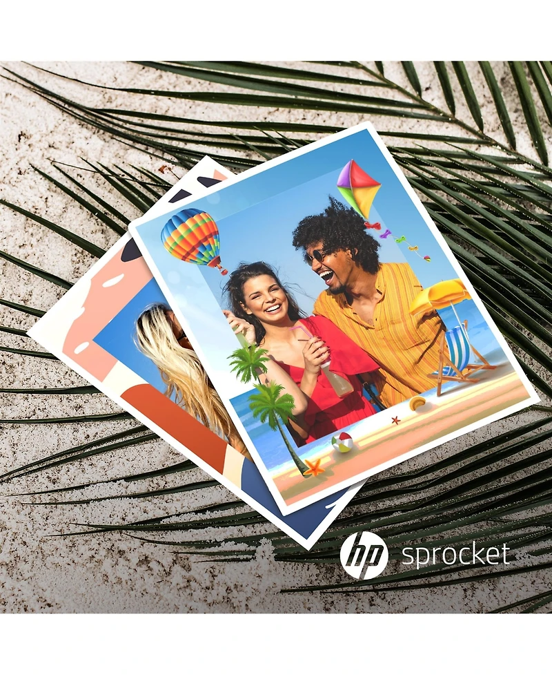 Hp 3.5" x 4.25" Sticky-Backed Zink Photo Paper (100-Pack), Compatible w/Hp Sprocket 3x4 & Photobooth