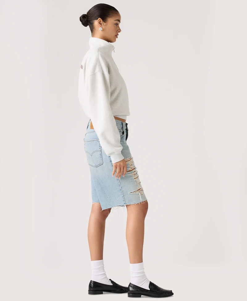 Levi's Women's Baggy Dad Mid-Rise Shorts
