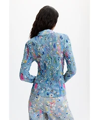 Desigual Women's Floral print shirt