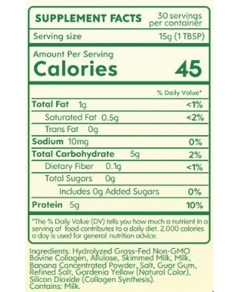 Crushed Tonic Zero Sugar Collagen Supplement