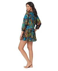 Miraclesuit Women's Amazonia Pull-On Swim Cover-Up Dress