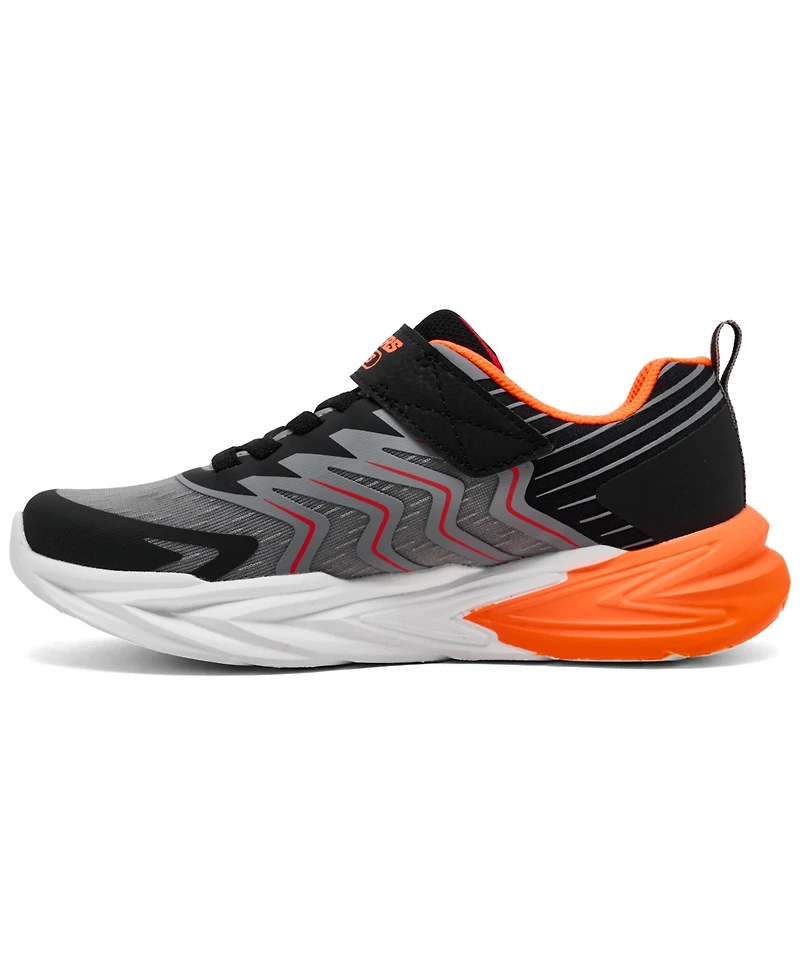 Skechers Little Kids' S Lights: Flex-Glow Ultra - Prism-Pacer Fastening Strap Light-Up Lifestyle Sneakers from Finish Line
