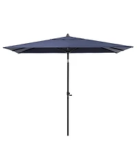 Pellebant Outodoor 9 x 5 Feet Patio Market Umbrella