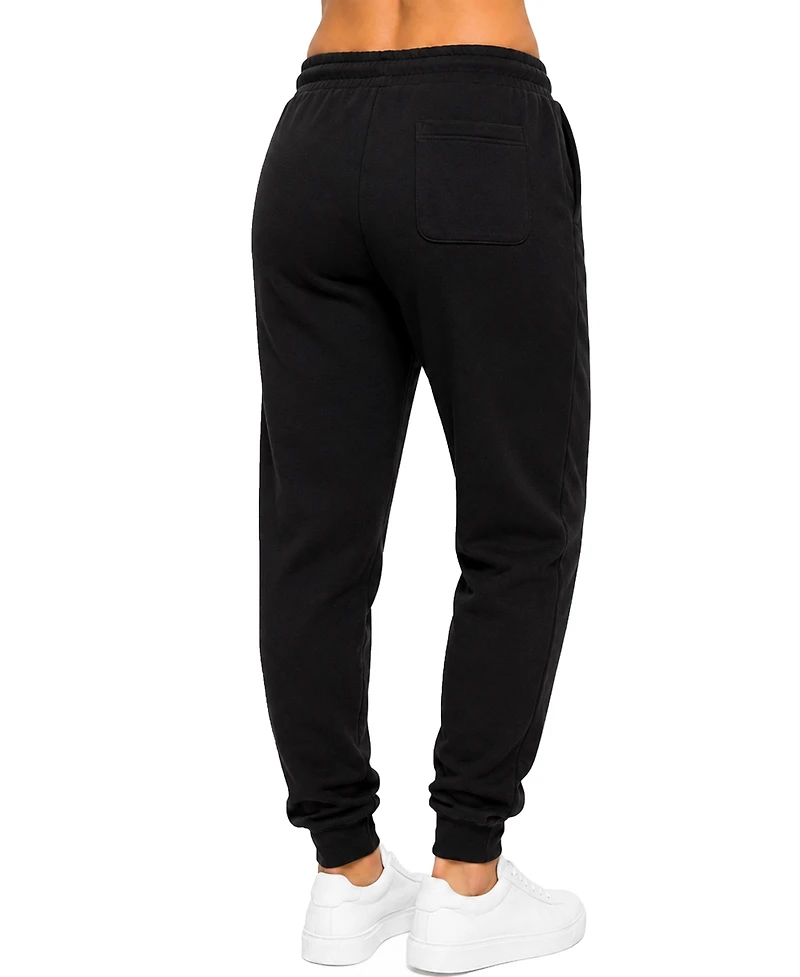 Blue Ice Women's Loose-Fit Fleece-Lined Jogger With Heat Seal Zipper Side Pockets
