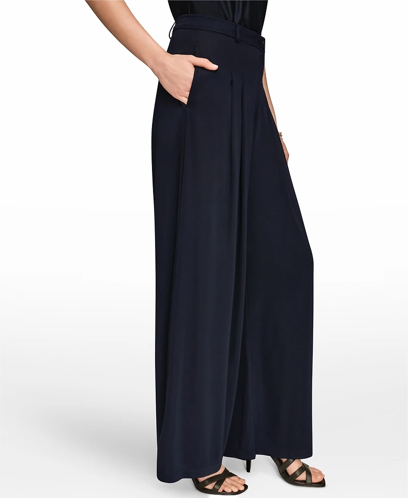 Donna Karan New York Women's Pleated Zip-Fly Pants