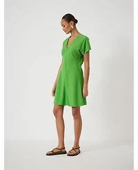 Hush Women's Grace Air Flow V-Neck Mini Dress