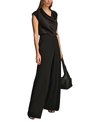 Donna Karan New York Women's Wide-Leg Jersey Pants
