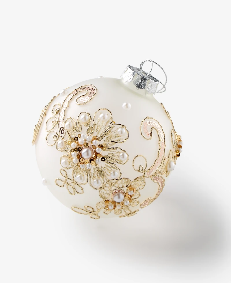 Holiday Lane Enchanted Forest Ball Ornament, Macy's Exclusive