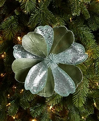 Holiday Lane Enchanted Forest Flower Pick Ornament, Macy's Exclusive