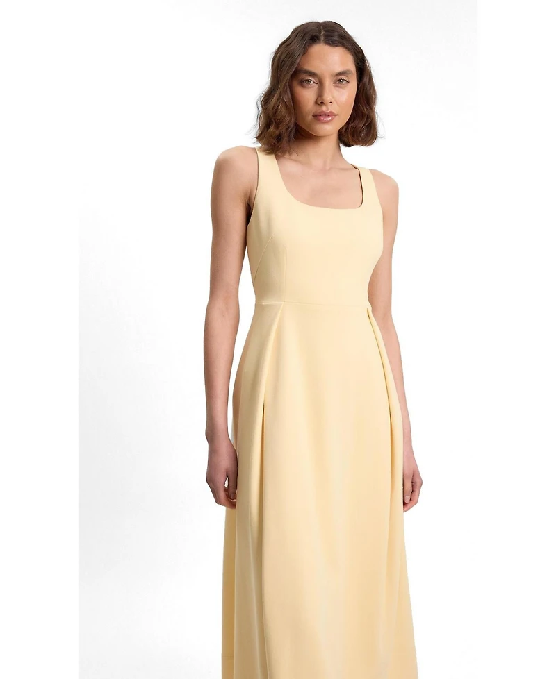 Karen Millen Women's Full Skirt Midi Dress
