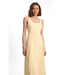 Karen Millen Women's Full Skirt Midi Dress