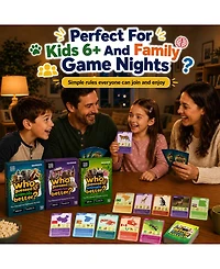 Quokka Who Guess It Better Card Games for Kids Ages 6+ - Educational Guessing Game with Animal and Country Visual Clues, Screen-Free Travel