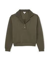 Reiss Women's Bella Button Sweat