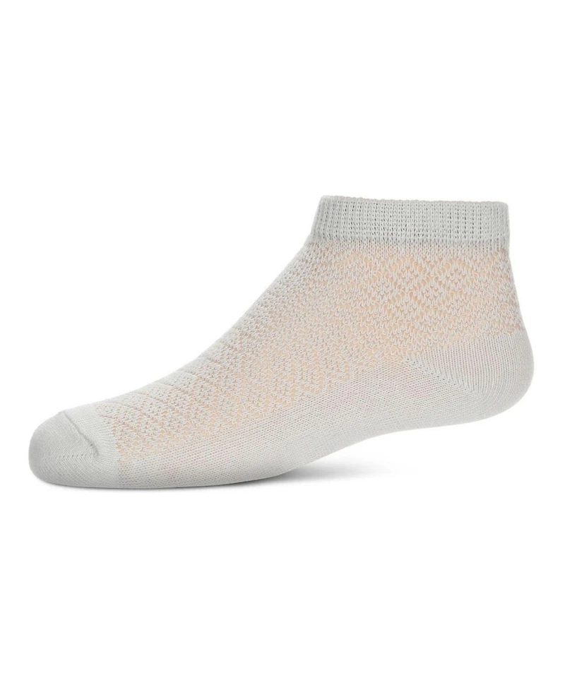 MeMoi Baby Girls Diamond Sheer Anklet Socks