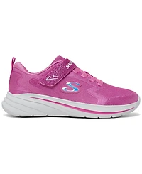 Skechers Little Girls Wave 92 Fastening Strap Lifestyle Sneakers from Finish Line