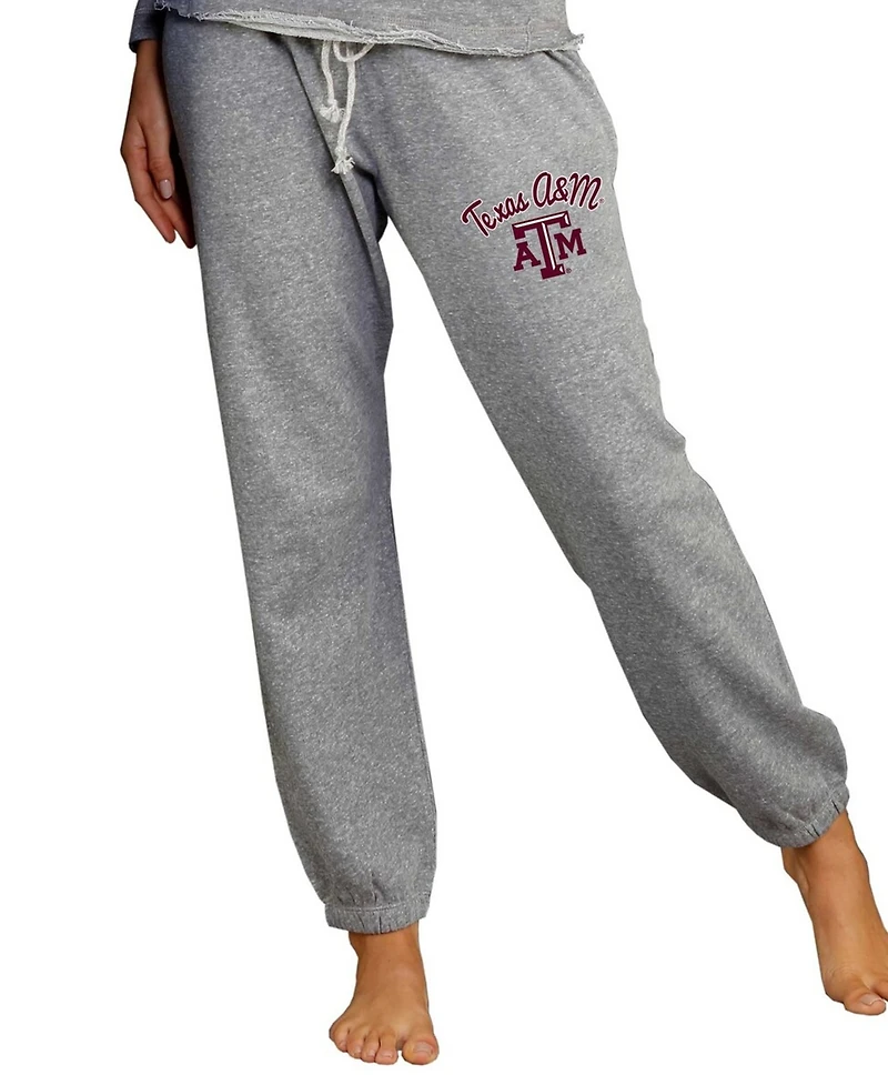 Concepts Sport Women's Gray Texas A&M Aggies Mainstream Knit Jogger Pants