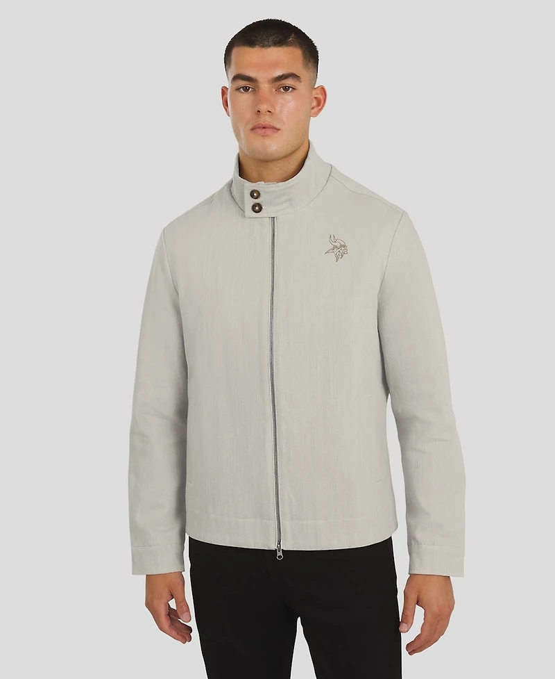 J. Palmer Men's Gray Minnesota Vikings Air Raid Full-Zip Jacket