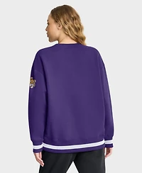 Nike Women's Purple Lsu Tigers Oversized Legacy Phoenix Sweatshirt