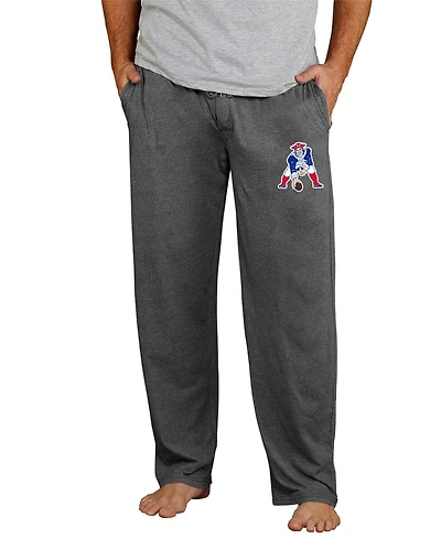 Concepts Sport Men's Charcoal New England Patriots Retro Quest Knit Pants