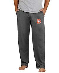 Concepts Sport Men's Charcoal Denver Broncos Retro Quest Knit Pants