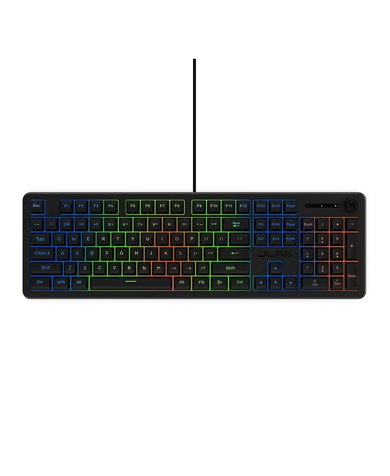 Jlab Nightfall Full-Size Wired Gaming Keyboard