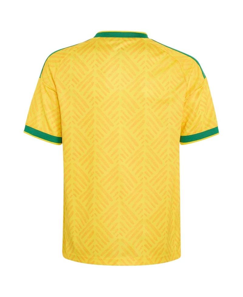 Adidas Big Boys and Girls Yellow South Africa National Team 2026 Home Replica Jersey