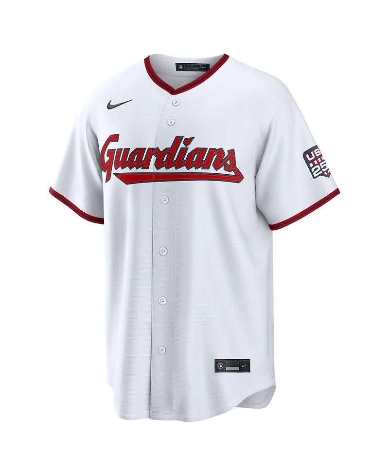 Nike Men's Jose Ramirez White Cleveland Guardians Usa 250 Fourth of July Stadium Jersey