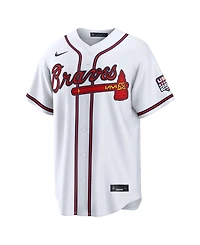 Nike Men's Drake Baldwin White Atlanta Braves Usa 250 Fourth of July Stadium Jersey