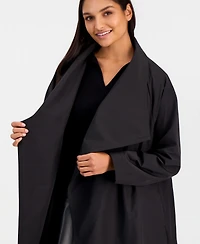 Eileen Fisher Women's High Neck Belted Coat