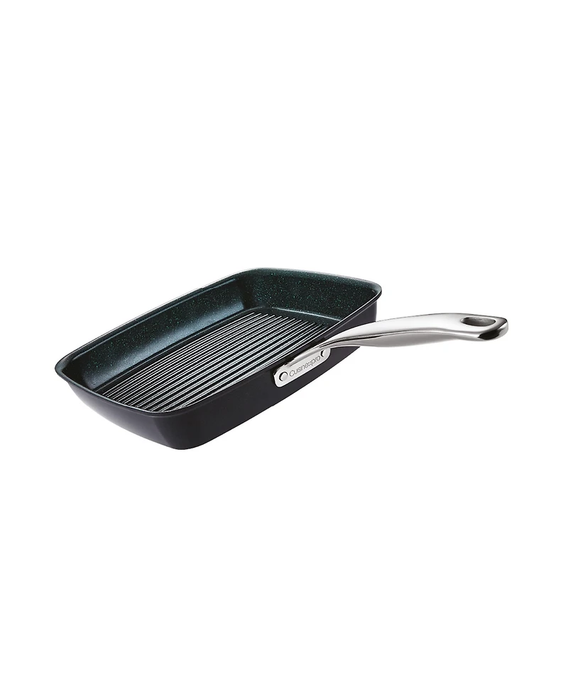 Cuisine::pro Green Stone Aluminum 11" in Ultimate Grill Pan