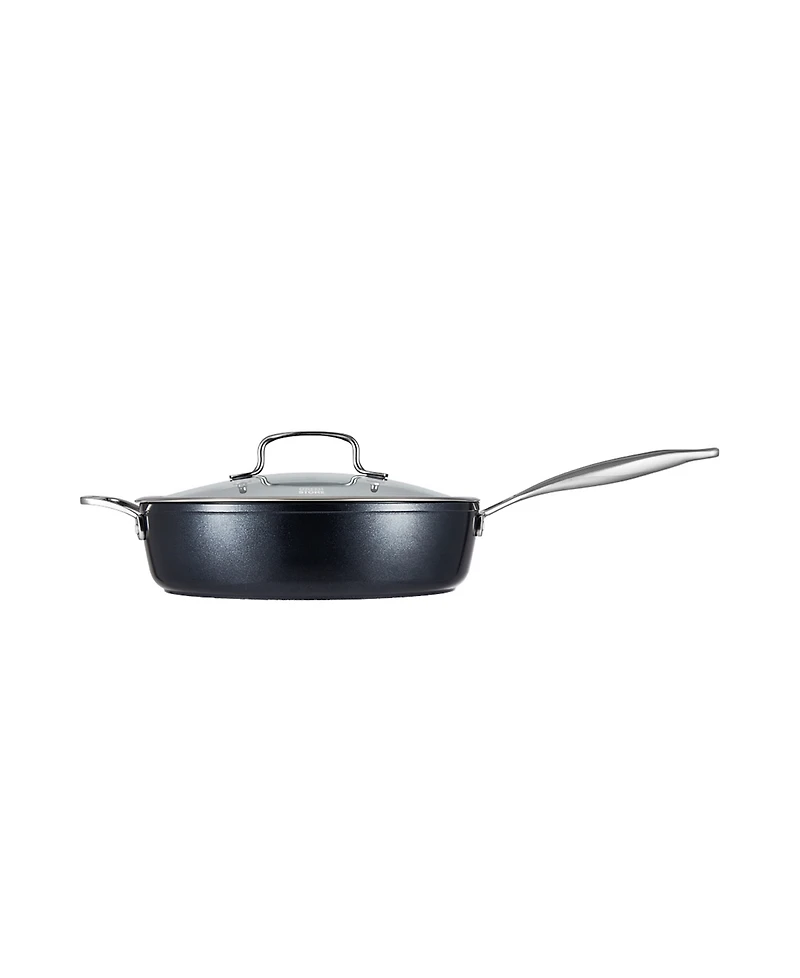 Cuisine::pro Green Stone Aluminum 4.2-Quart Chef Pan