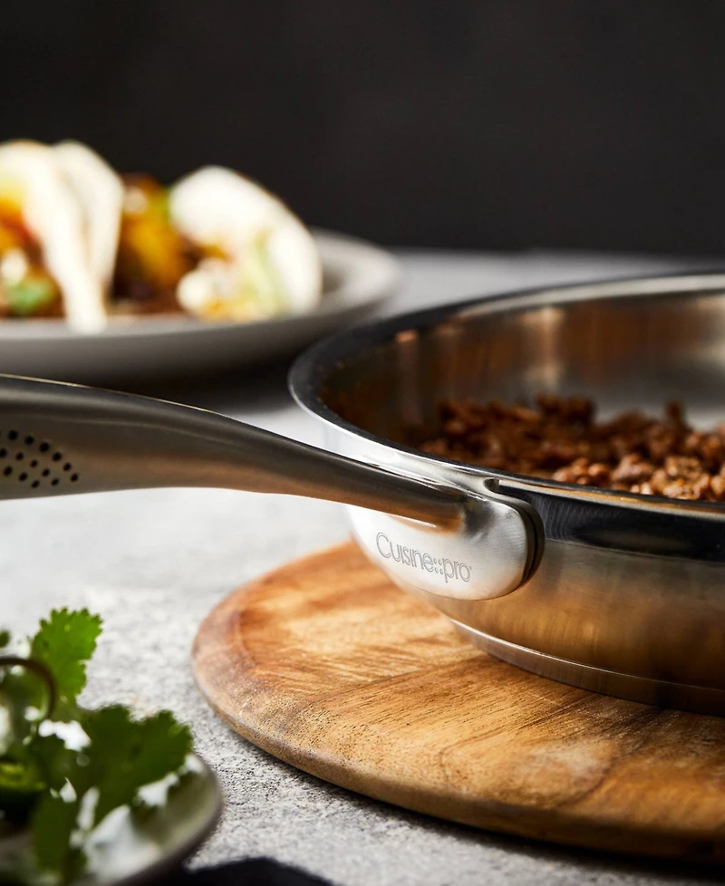 Cuisine::pro iD3 Stainless steal 12" Frypan