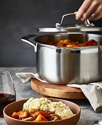Cuisine::pro iD3 Stainless Steel 5-Quart Casserole Pan with Lid