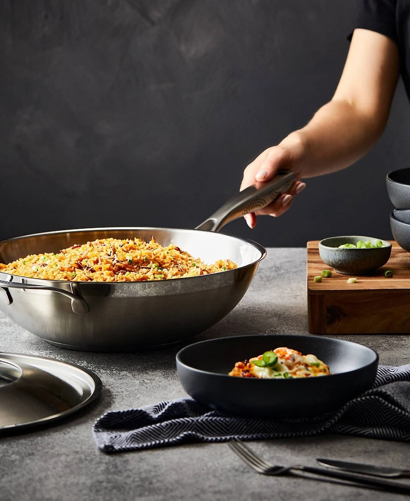 Cuisine::pro iD3 Stainless Steel 5.3-Quart Wok