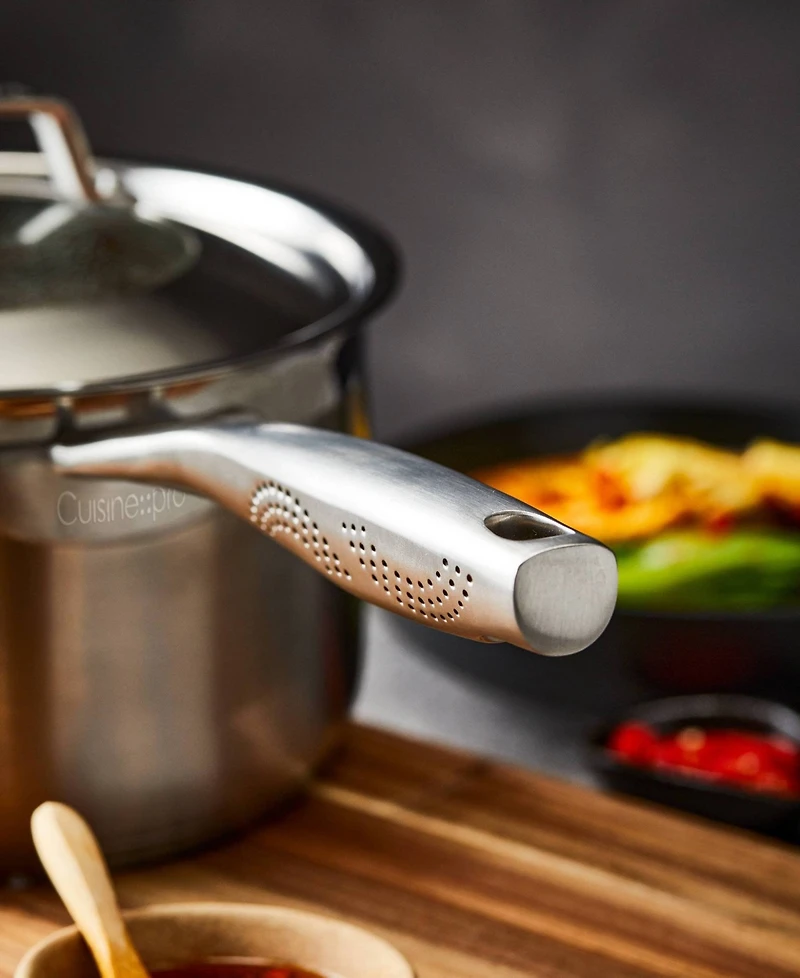 Cuisine::pro iD3 Stainless steel 9-Piece Cookware set