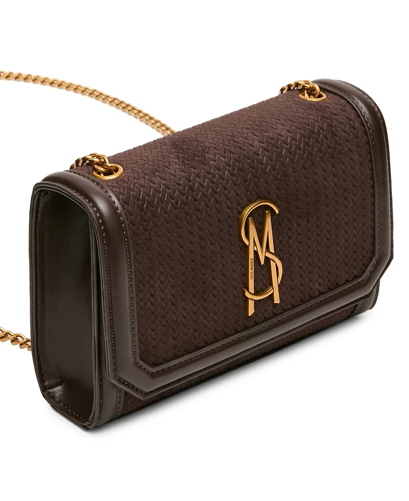 Steve Madden Larisaw Rivet Logo Mini Crossbody Handbag