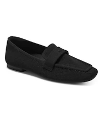 Vivaia Women's Silvie Square-Toe Icon Loafers